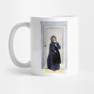 The lady at the door Mug